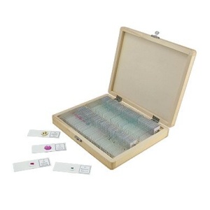 Celestron Prepared Microscope Slides (100 piece set)